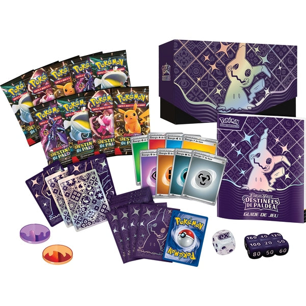 Pokémon : Coffret Dresseur d’élite Écarlate et Violet - Destinées de PaldeaEV04.5
