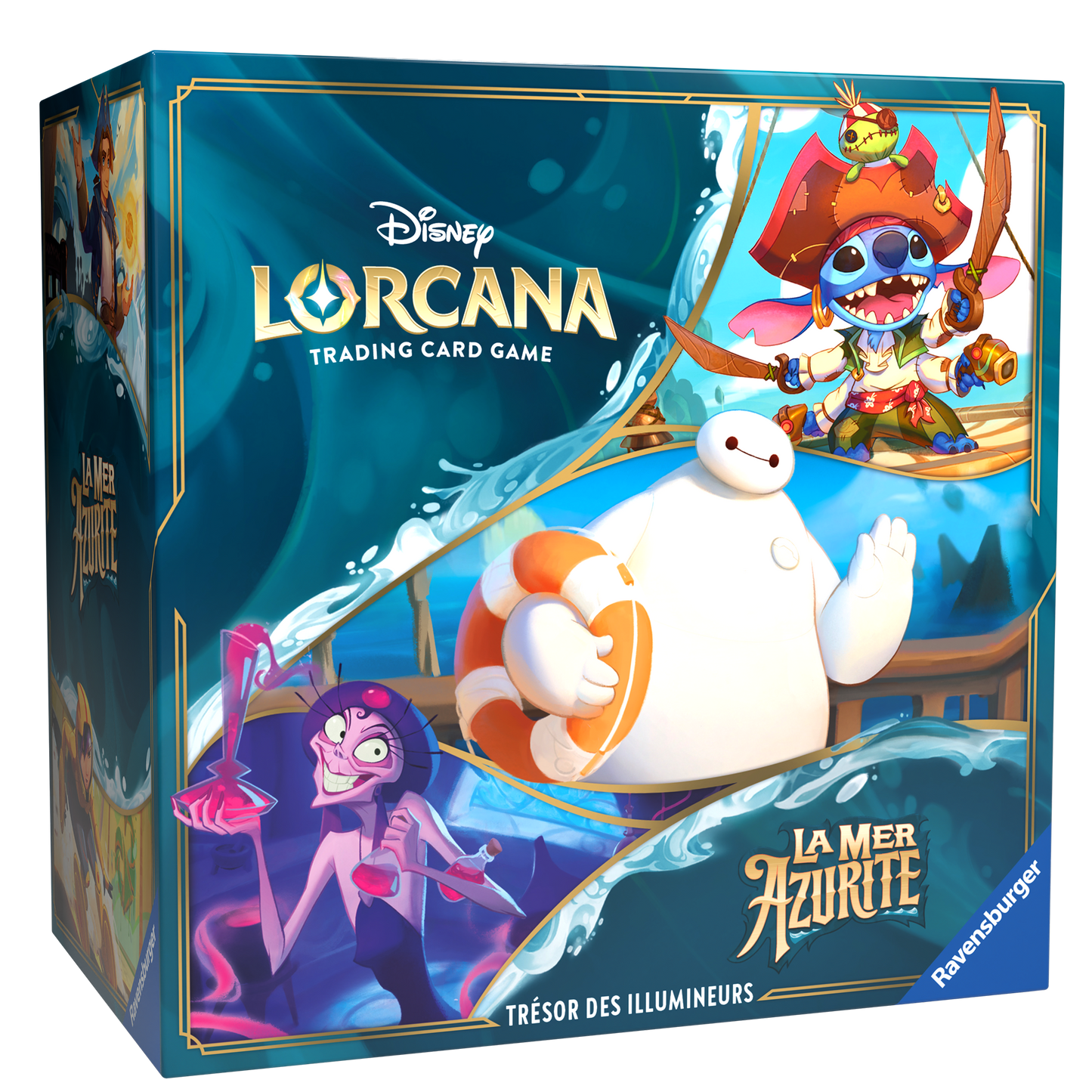 Le Trésor des Illumineurs – Disney Lorcana TCG - Chapitre 6 - La Mer Azurite - Trove Pack