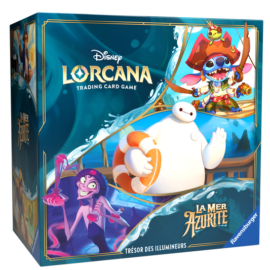 Le Trésor des Illumineurs – Disney Lorcana TCG - Chapitre 6 - La Mer Azurite - Trove Pack