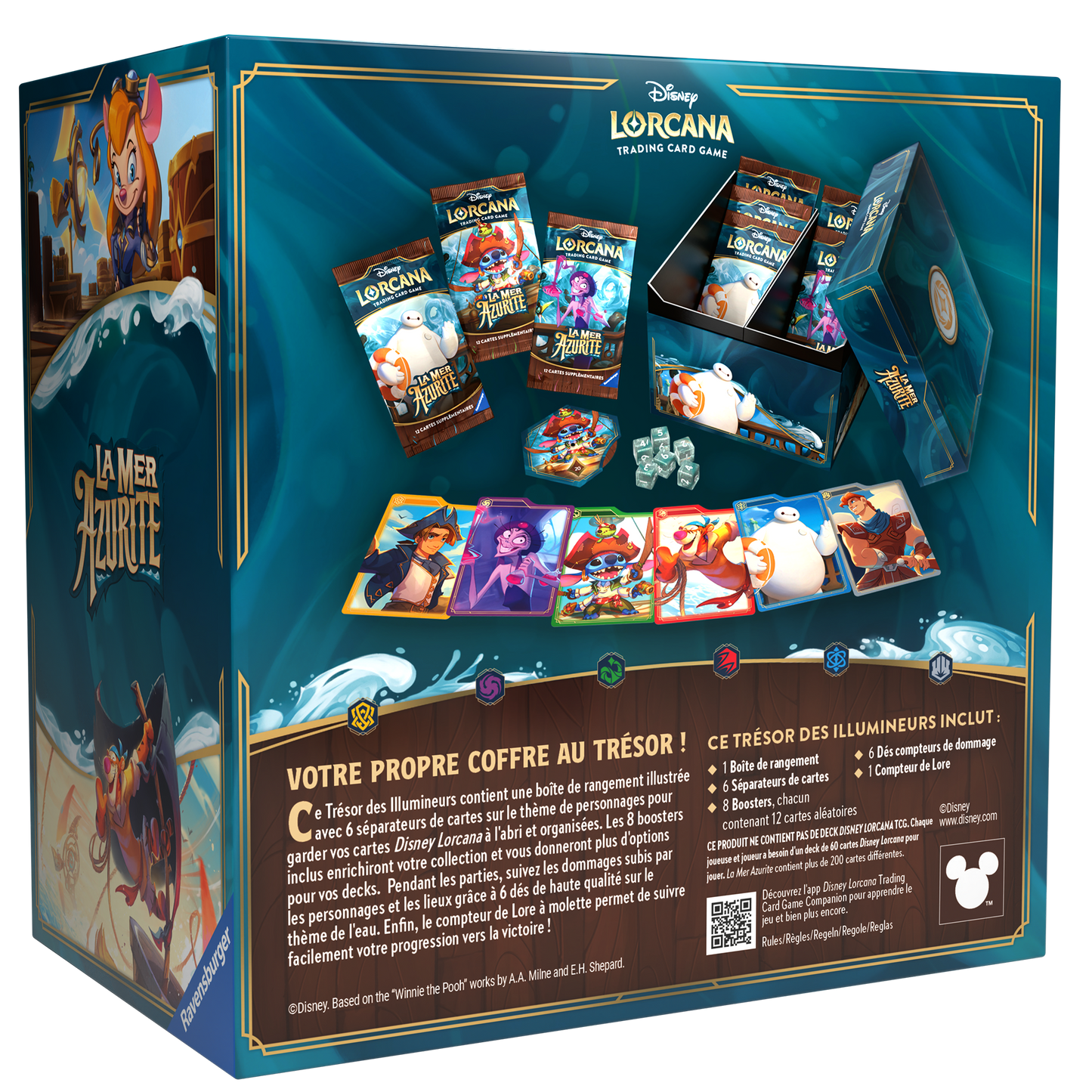 Le Trésor des Illumineurs – Disney Lorcana TCG - Chapitre 6 - La Mer Azurite - Trove Pack