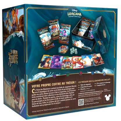 Le Trésor des Illumineurs – Disney Lorcana TCG - Chapitre 6 - La Mer Azurite - Trove Pack