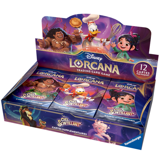 Display Disney Lorcana Chapitre 5 - Ciel Scintillant - 24 Boosters FR